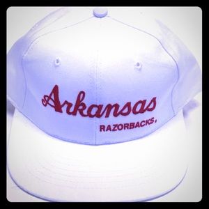 Arkansas Razorbacks Vintage SnapBack Hat NCAA SEC